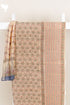 Chanderi Silk Dress Material With Dupatta In Block Print