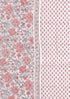 Chanderi Silk Dress Material With Dupatta In Floral Block Print