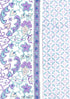 Bizzy Lizzy Dress Material With Chiffon Dupatta In Floral Block Print