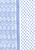 Bizzy Lizzy Dress Material With Chiffon Dupatta in Block Print