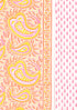 Bizzy Lizzy Dress Material With Chiffon Dupatta In Floral Block Print