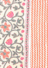 Bizzy Lizzy Dress Material With Chiffon Dupatta In Floral Block Print