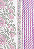 Bizzy Lizzy Dress Material With Kota Dupatta In Floral Block Print