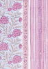 Terry Voile Dress Material with Kota Dupatta In Floral Block Print