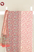 Terry Voile Dress Material with Kota Dupatta In Floral Block Print