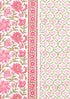 Terry Voile Dress Material with Kota Dupatta In Floral Block Print