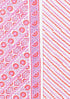Cambric Cotton Dress Material with Dupatta in Floral Block Print
