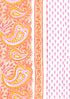 Cambric Cotton Dress Material with Dupatta in Floral Block Print