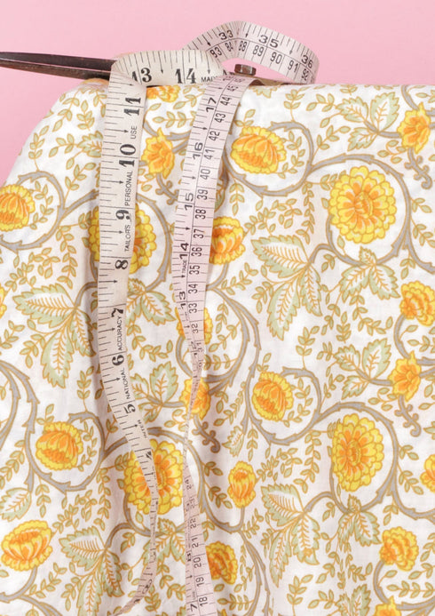 Cambric Cotton In Floral Print