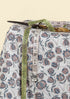 Cambric Cotton In Lilac An Sapphire Blue Floral Print