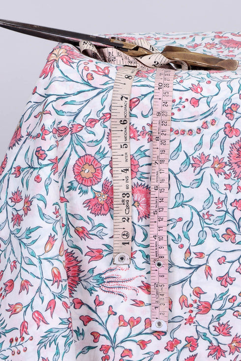 Cambric Cotton In Floral Print
