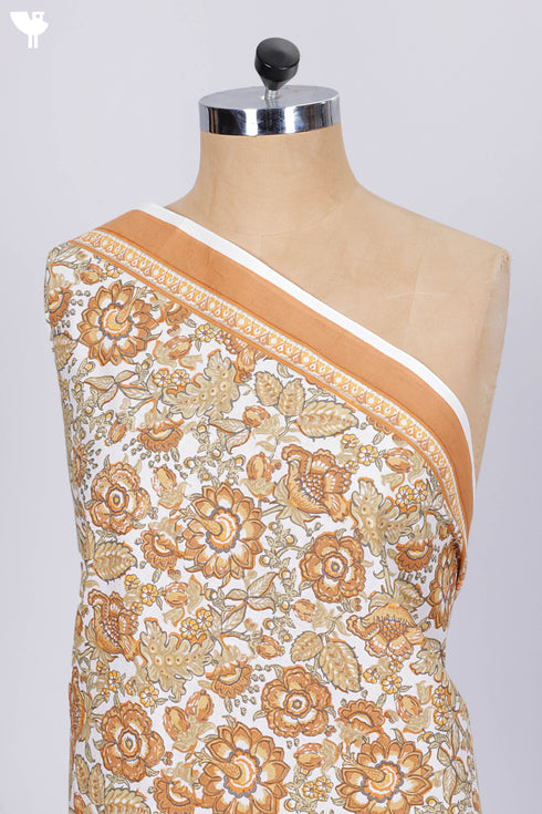 Cambric Cotton In Floral Print