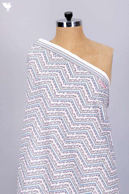 Cambric Cotton In Floral Print
