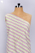 Cambric Cotton In Striped Print