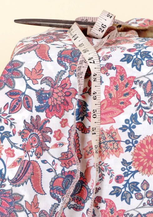 Cambric Cotton In Floral Print