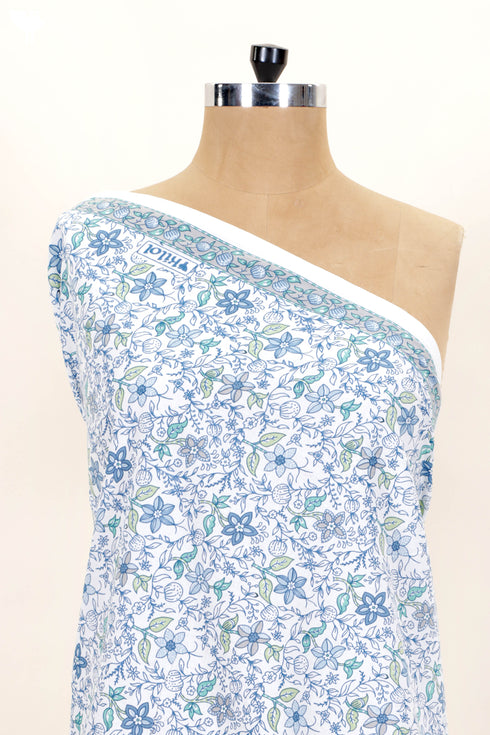 Cambric Cotton In Floral Print