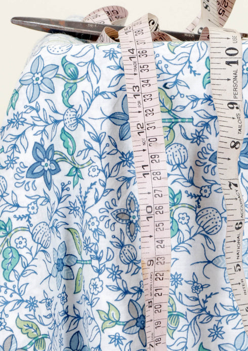 Cambric Cotton In Floral Print