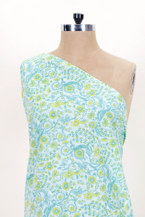 Cambric Cotton In Floral Print