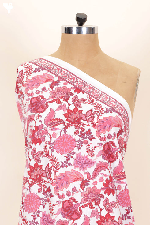 Cambric Cotton In Floral Print