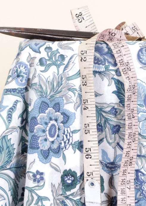 Cambric Cotton In Floral Print