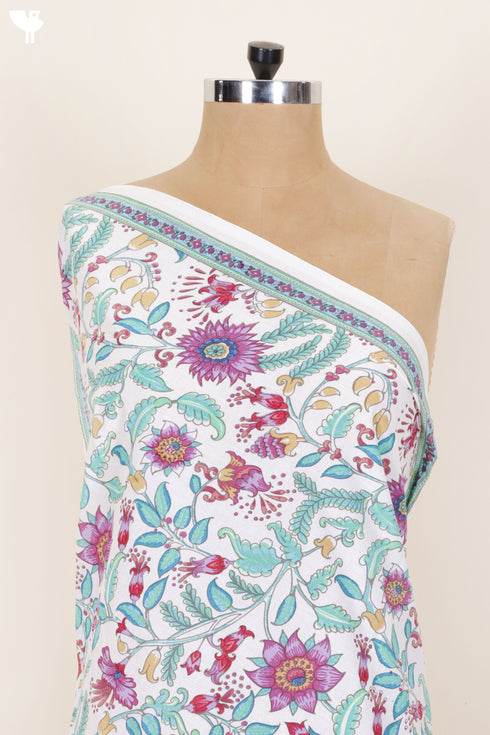 Cambric Cotton In Floral Print