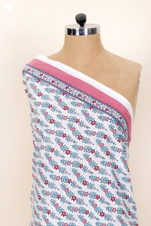 Cambric Cotton In Floral Print