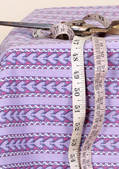 Cambric Cotton In Graphic Print