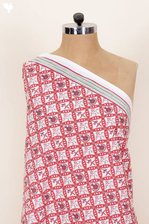 Cambric Cotton In Graphic Print