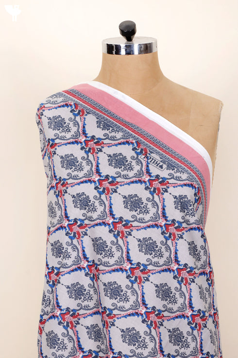 Cambric Cotton In Graphic Print