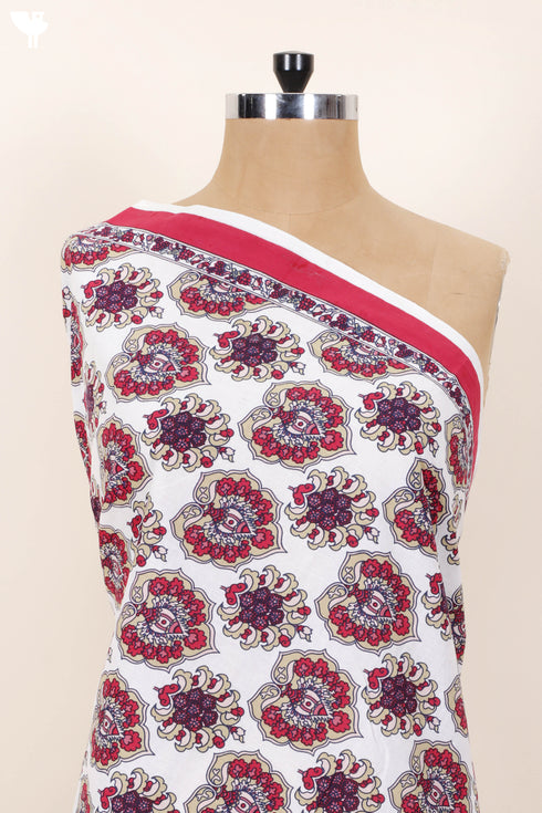 Cambric Cotton In Floral Print