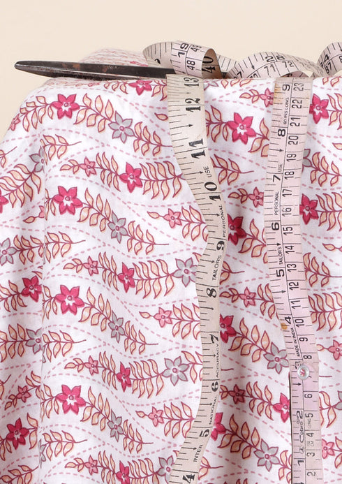 Cambric Cotton In Floral Print