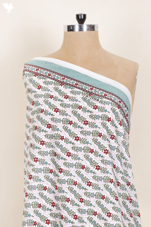 Cambric Cotton In Floral Print