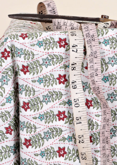 Cambric Cotton In Floral Print