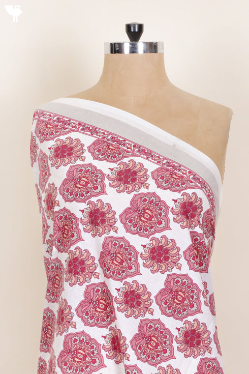 Cambric Cotton In Floral Print