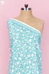 Cambric Cotton In Floral Block Print