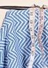 Cambric Cotton In Zigzag Print