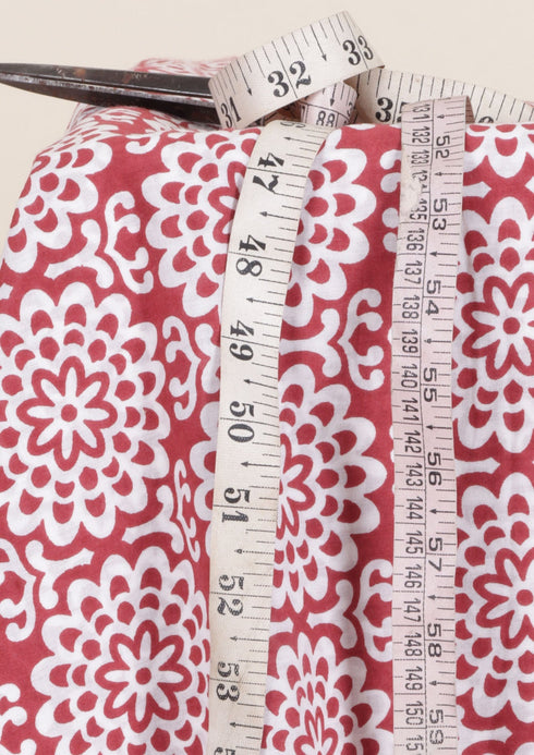 Cambric Cotton In Floral Print