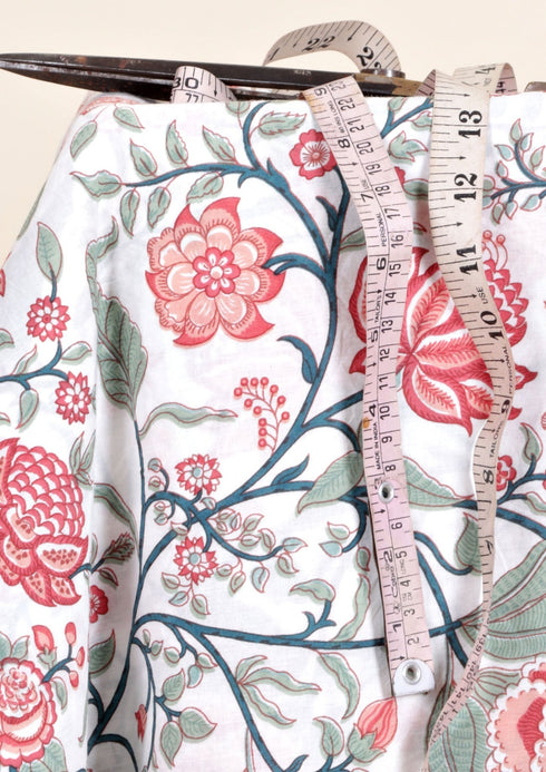 Cambric Cotton In Floral Print