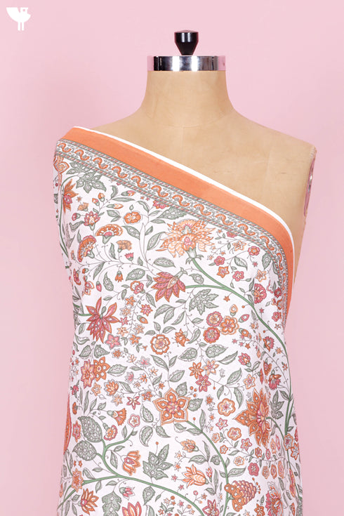 Cambric Cotton In Floral Print