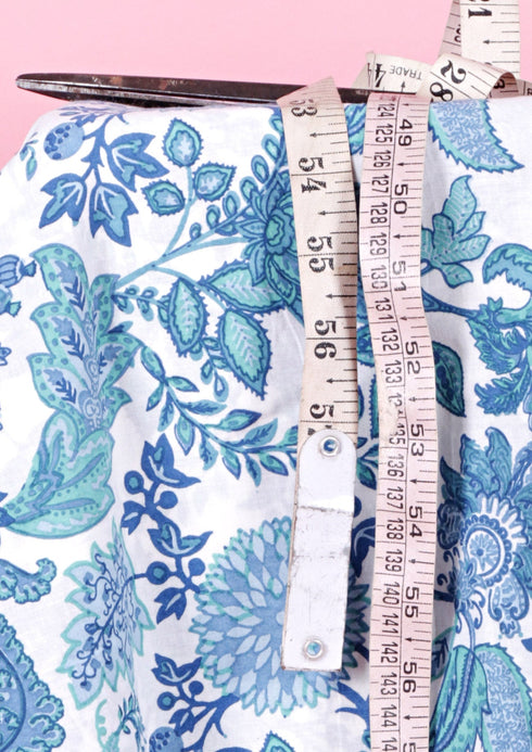 Cambric Cotton In Floral Print