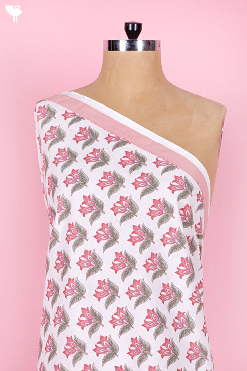 Cambric Cotton In Floral Print