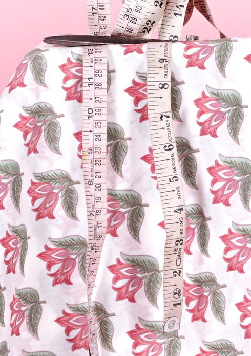 Cambric Cotton In Floral Print