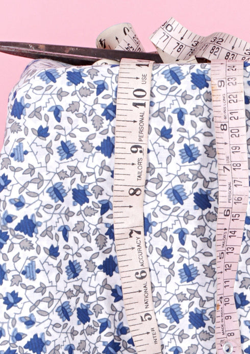 Cambric Cotton In Floral Print