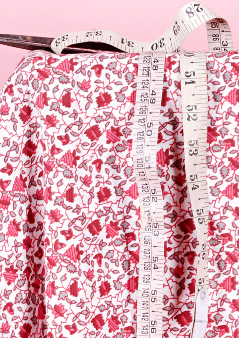 Cambric Cotton In Floral Print