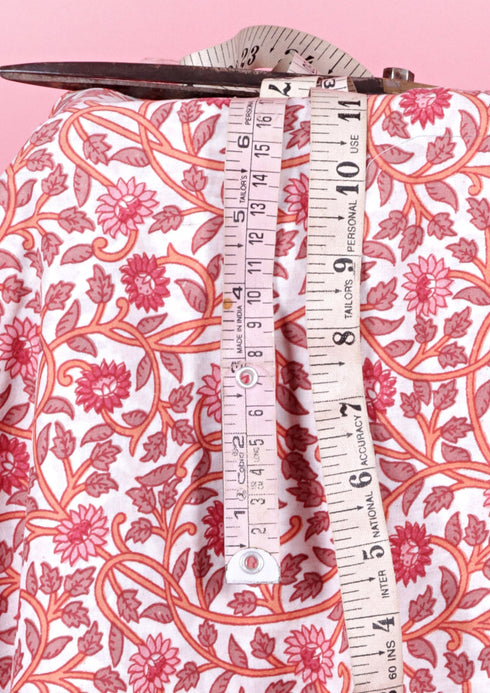 Cambric Cotton In Floral Print