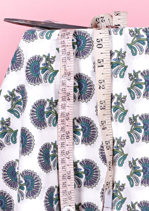 Cambric Cotton In Floral Print