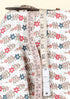Cambric Cotton Ivory Floral Print Fabric
