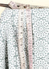 Cambric Cotton White Floral Fabric