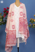 Mul Mul Cotton Wrap in Kalamkari Pink Block Prints