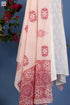 Mul Mul Cotton Wrap in Kalamkari Pink Block Prints